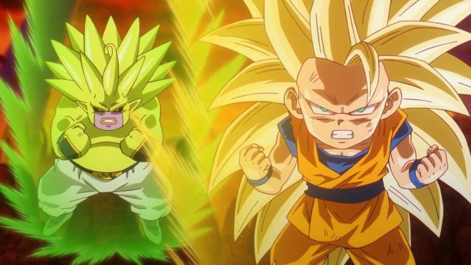 Mini Goku Super Saiyan 3
